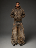 Baggy Animal Print Jeans