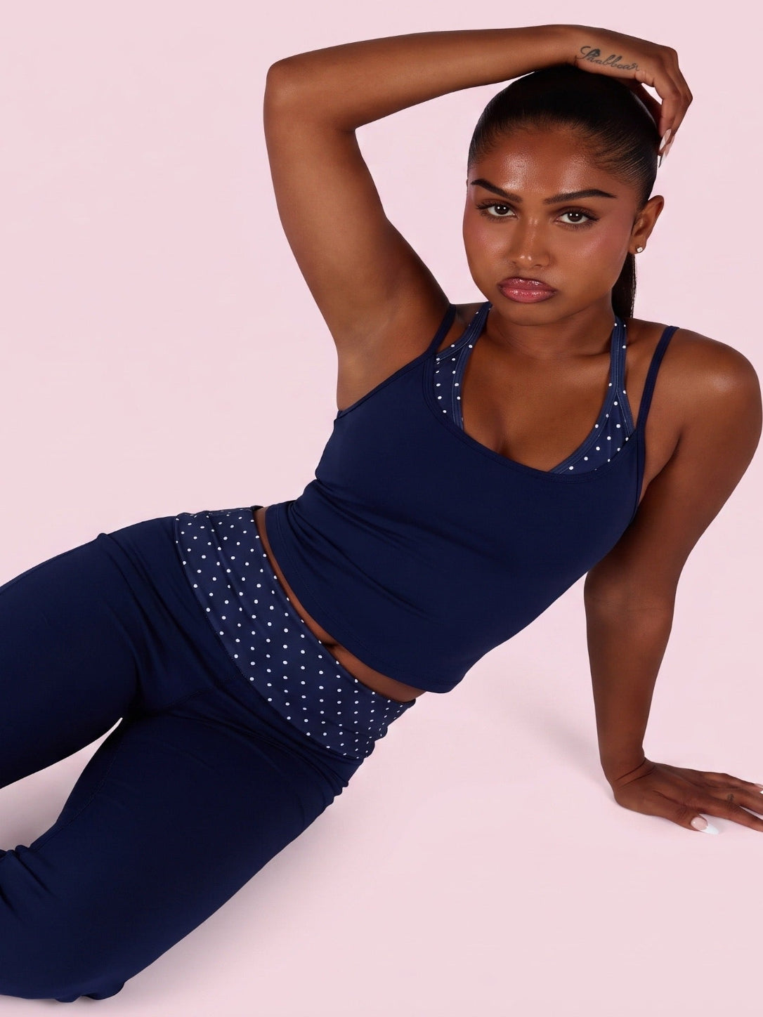 Polkadot Layered Tank
