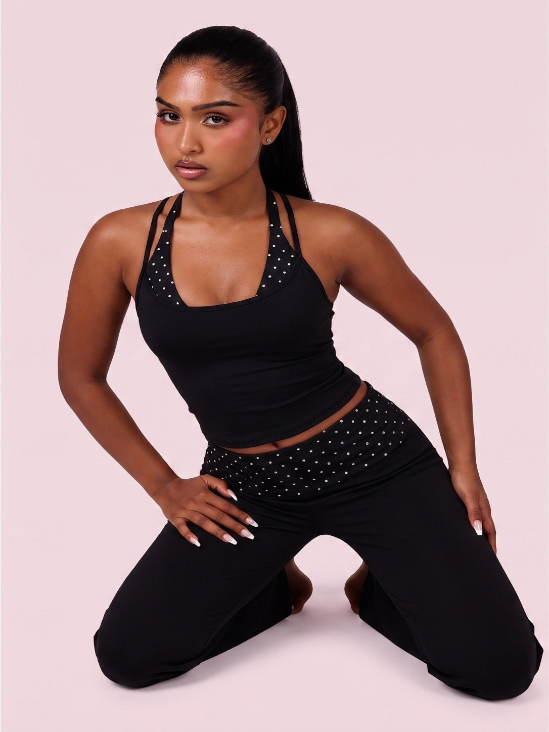 Polkadot Layered Tank